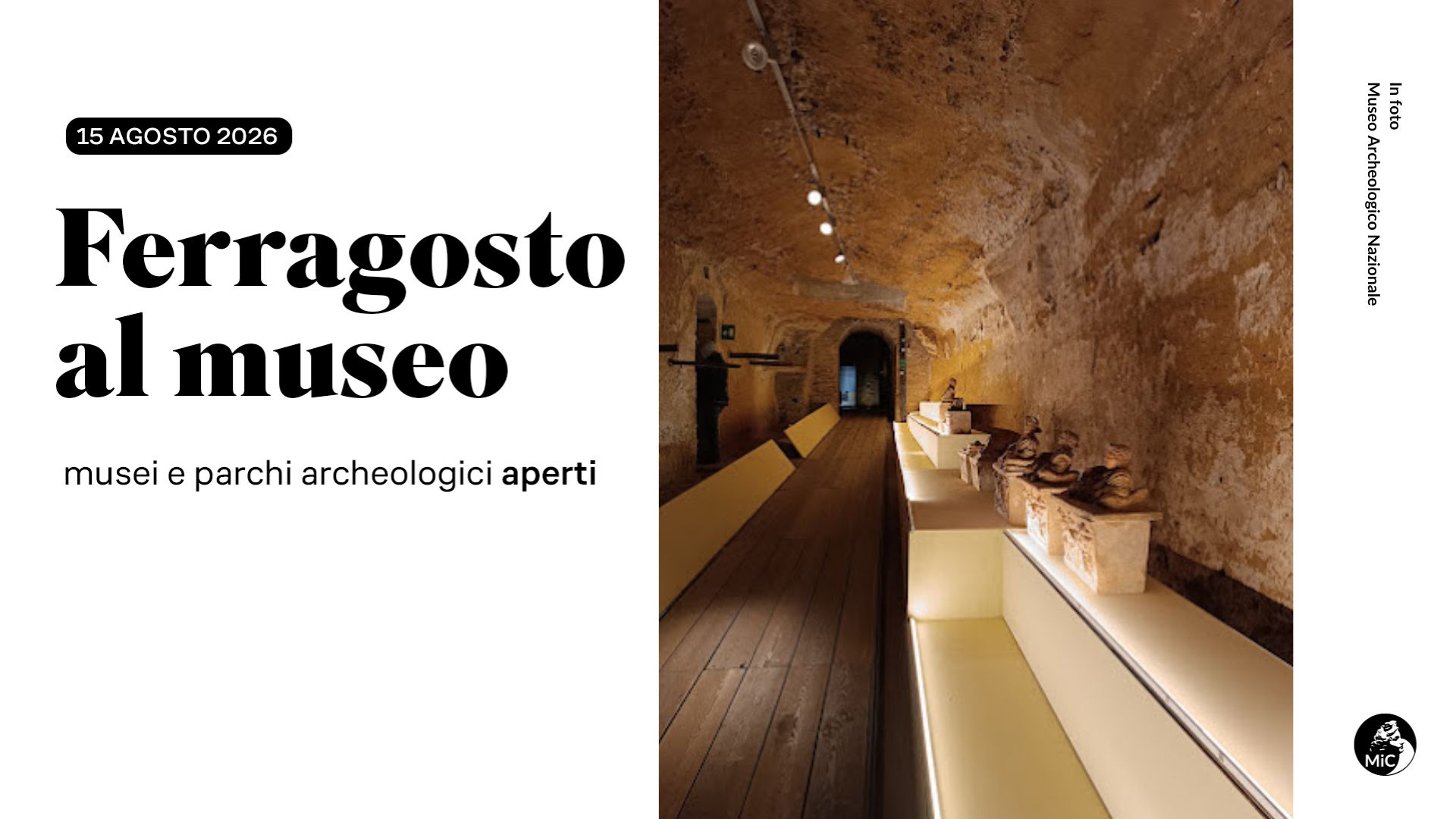 FERRAGOSTO AL MUSEO 2026: Museo Archeologico Nazionale di Siena